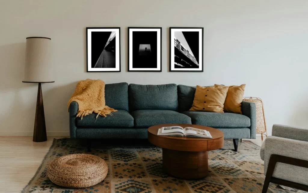 seria fotografii czarnobiałych na ścianie fotografie do salonu plakaty na ścianę